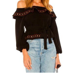 Revolve Brand Off Shoulder Lucy Top Tularosa